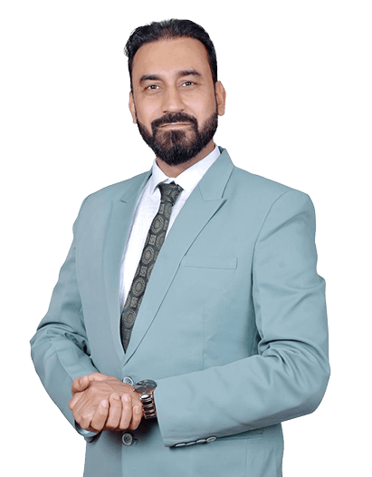 Business professional in a suit